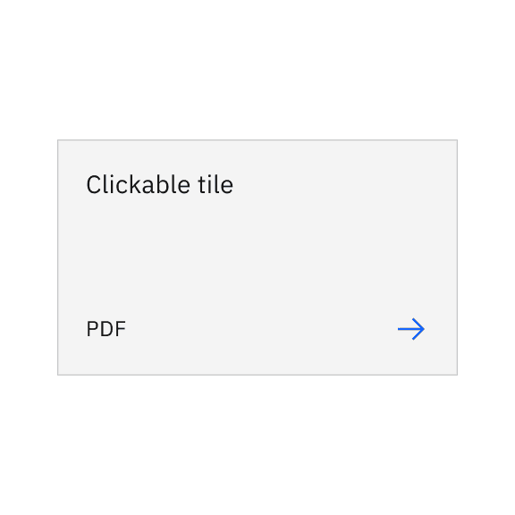 Example of "do" on clickable tile